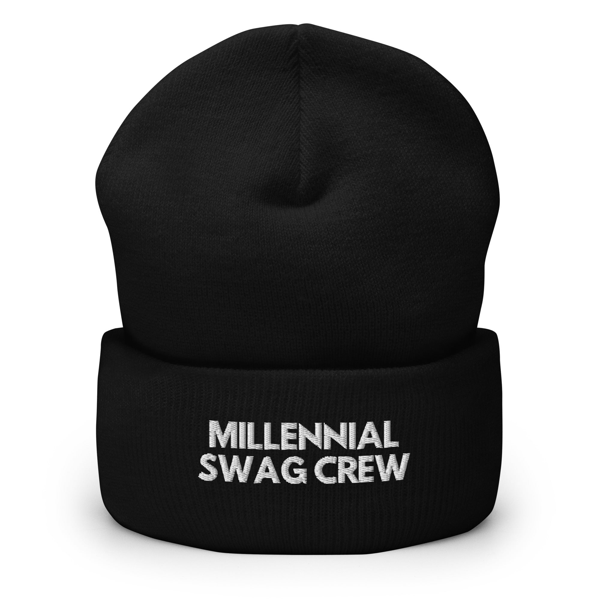 Top Headwear 'Woke Up Like This' Cuffed Beanie – Embroidered, One Size Fits Most - View #7
