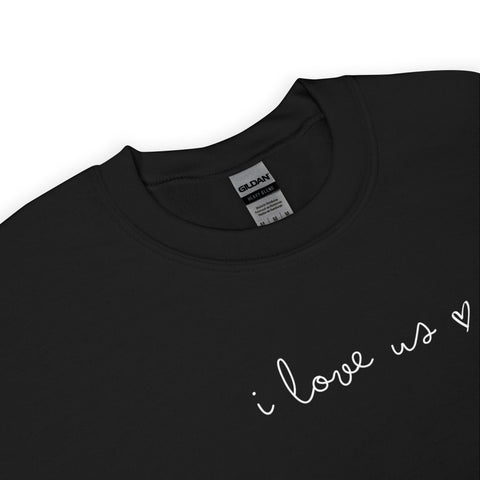 Love us Sweatshirt (Plain/Loose Fit)