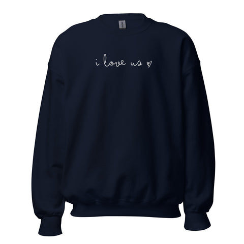 Love us Sweatshirt (Plain/Loose Fit)
