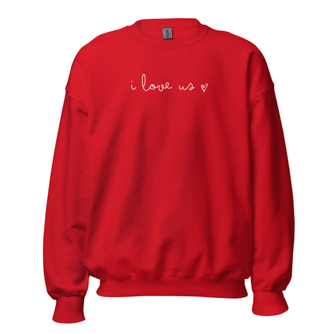 Love us Sweatshirt (Plain/Loose Fit)
