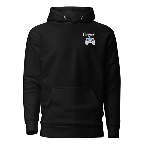 Player 1 Hoodie (Premium-Fitted)