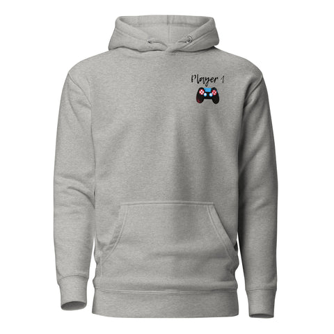Player 1 Hoodie (Premium-Fitted)
