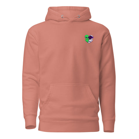 Alien Spaceperson Love Hoodie