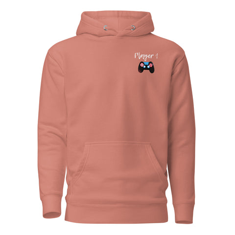 Player 1 Hoodie (Premium-Fitted)