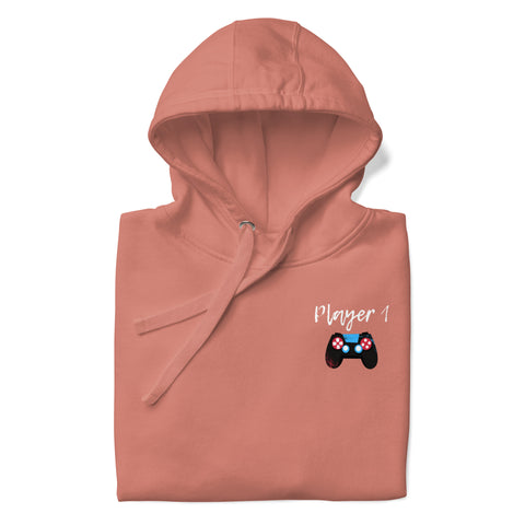 Player 1 Hoodie (Premium-Fitted)