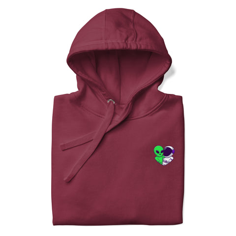 Alien Spaceperson Love Hoodie
