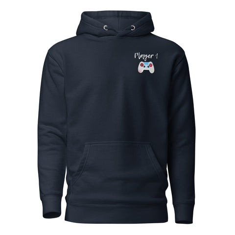 Player 1 Hoodie (Premium-Fitted)