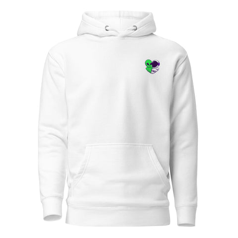 Alien Spaceperson Love Hoodie