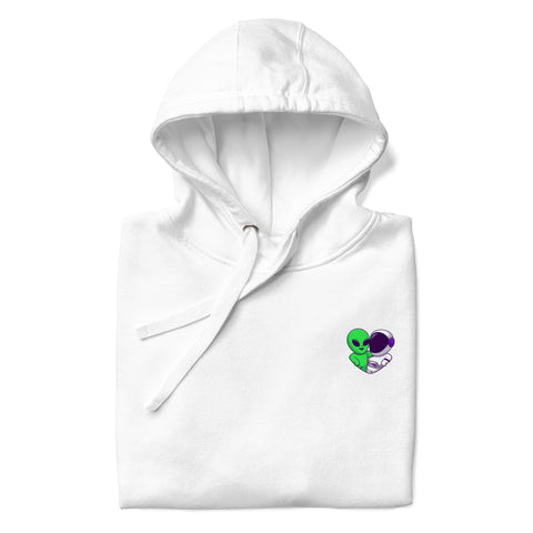 Alien Spaceperson Love Hoodie