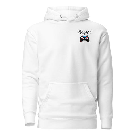 Player 1 Hoodie (Premium-Fitted)
