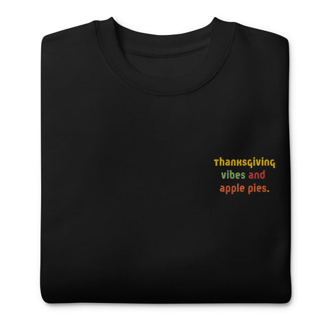 Apple Vibes Sweatshirt (Premium-Fitted)