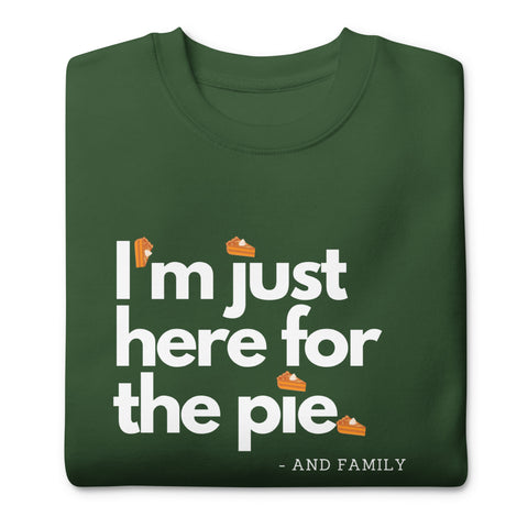 Pie Lover Sweatshirt (Premium-Fitted)