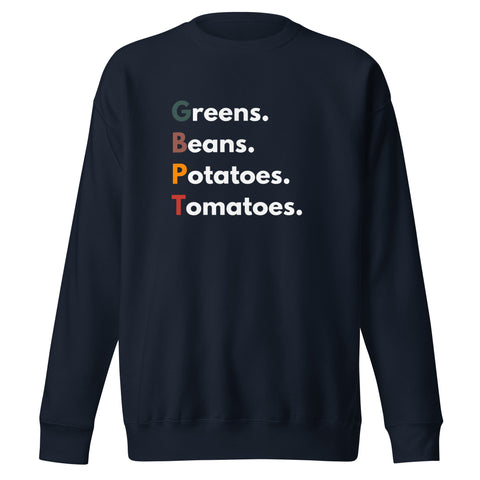 Thanksgiving Sides Sweatshirt (Premium-Fitted)