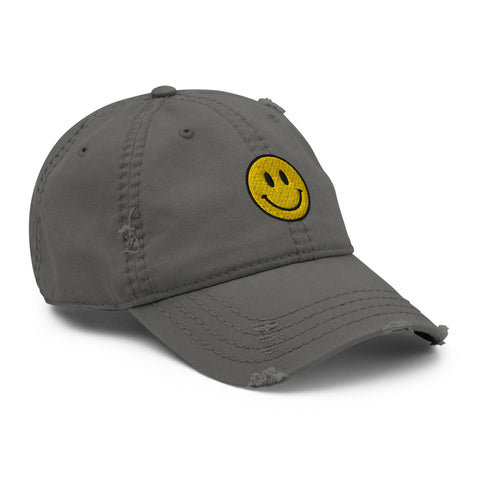 Be Happy Hat -Yellow - Millennial Swag