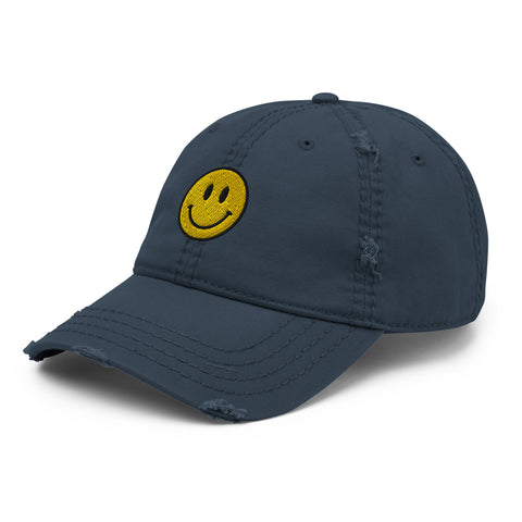 Be Happy Hat -Yellow - Millennial Swag