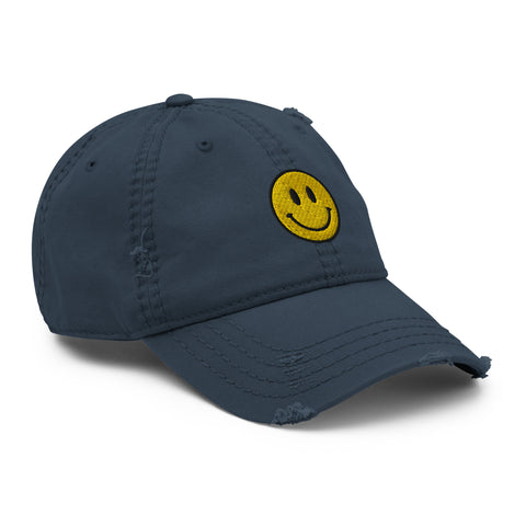 Be Happy Hat -Yellow - Millennial Swag