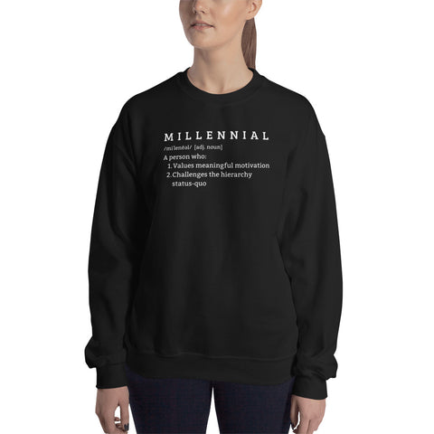 Alex Millennial Sweatshirt (Classic/Loose Fit)