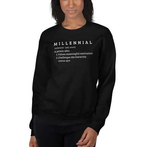 Alex Millennial Sweatshirt (Classic/Loose Fit)