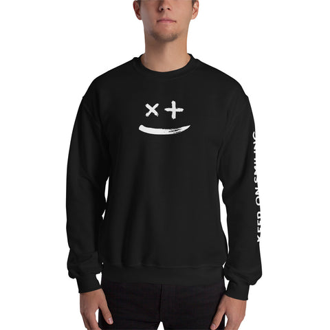 Keep on Smiling Sweatshirt (Classic/Loose Fit)
