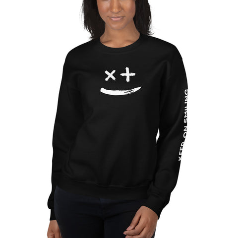 Keep on Smiling Sweatshirt (Classic/Loose Fit)