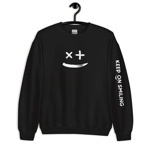 Keep on Smiling Sweatshirt (Classic/Loose Fit)