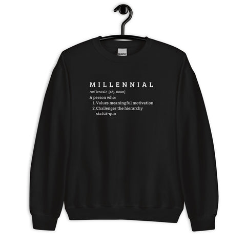 Alex Millennial Sweatshirt (Classic/Loose Fit)