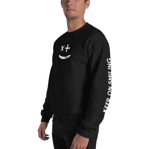 Keep on Smiling Sweatshirt (Classic/Loose Fit)