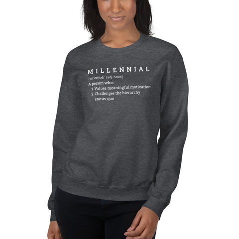 Alex Millennial Sweatshirt (Classic/Loose Fit)