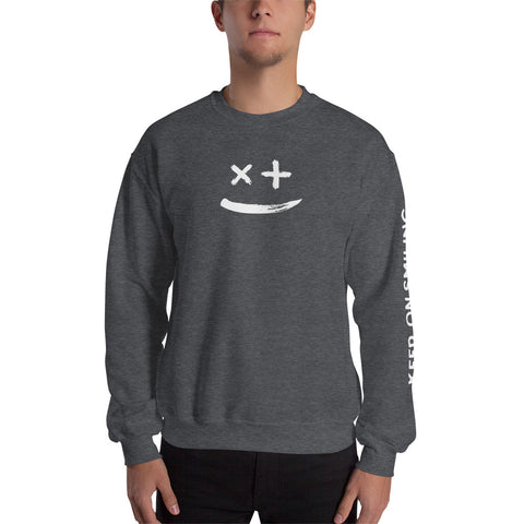 Keep on Smiling Sweatshirt (Classic/Loose Fit)