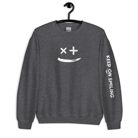 Keep on Smiling Sweatshirt (Classic/Loose Fit)