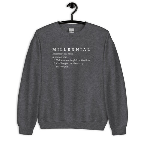 Alex Millennial Sweatshirt (Classic/Loose Fit)