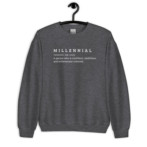 Kameron Millennial Sweatshirt (Classic/Loose Fit)