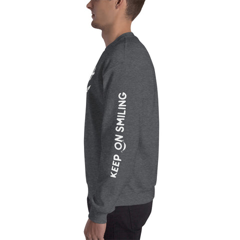 Keep on Smiling Sweatshirt (Classic/Loose Fit)