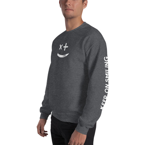 Keep on Smiling Sweatshirt (Classic/Loose Fit)