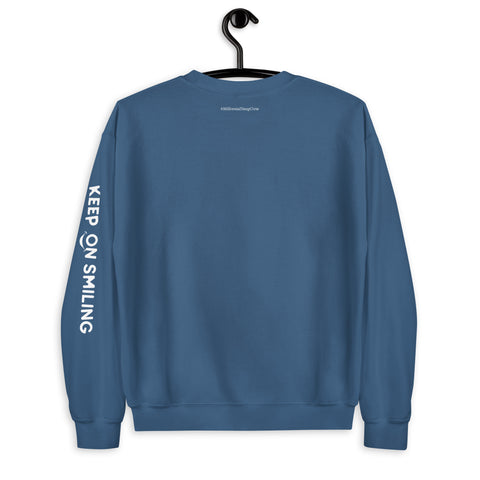 Keep on Smiling Sweatshirt (Classic/Loose Fit)