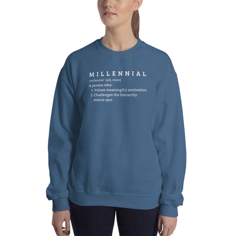 Alex Millennial Sweatshirt (Classic/Loose Fit)