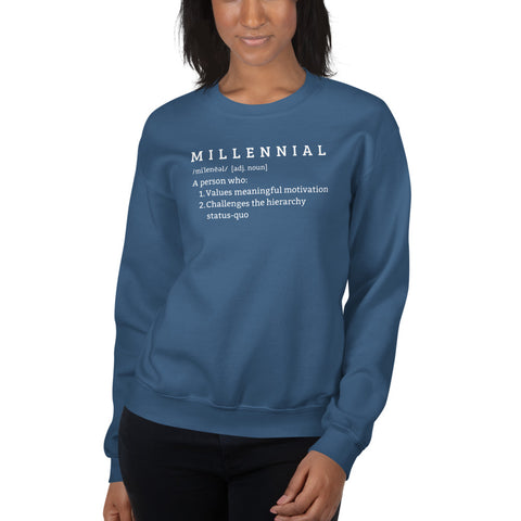 Alex Millennial Sweatshirt (Classic/Loose Fit)
