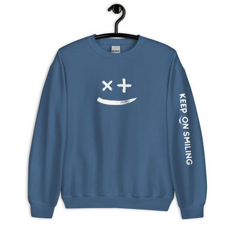 Keep on Smiling Sweatshirt (Classic/Loose Fit)