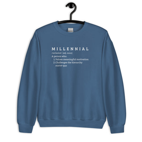 Alex Millennial Sweatshirt (Classic/Loose Fit)