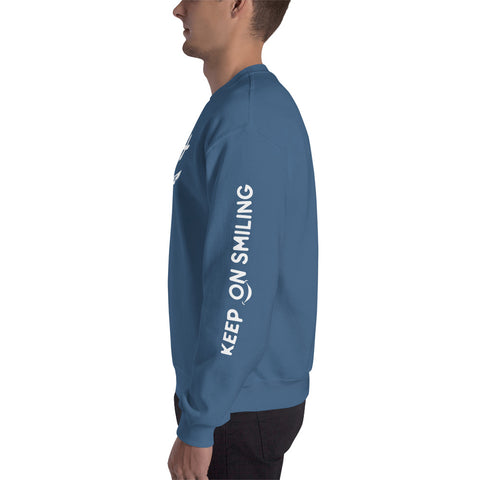 Keep on Smiling Sweatshirt (Classic/Loose Fit)
