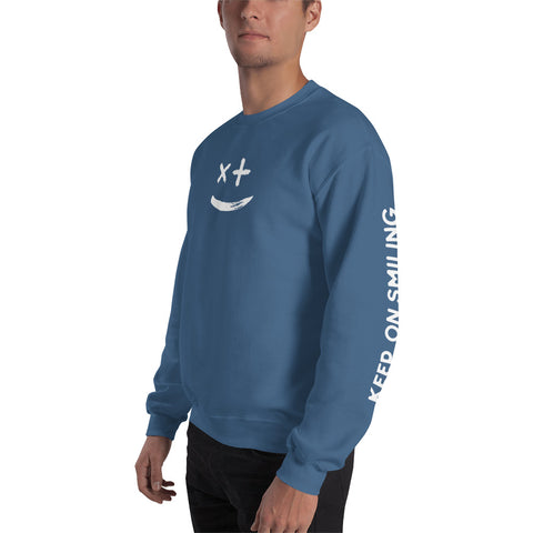 Keep on Smiling Sweatshirt (Classic/Loose Fit)