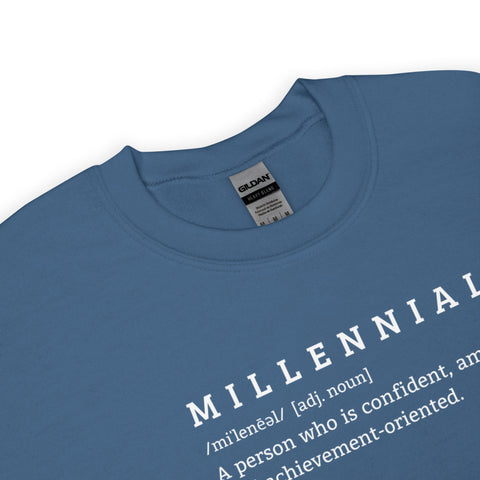 Kameron Millennial Sweatshirt (Classic/Loose Fit)