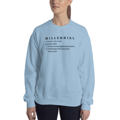 Alex Millennial Sweatshirt (Classic/Loose Fit)