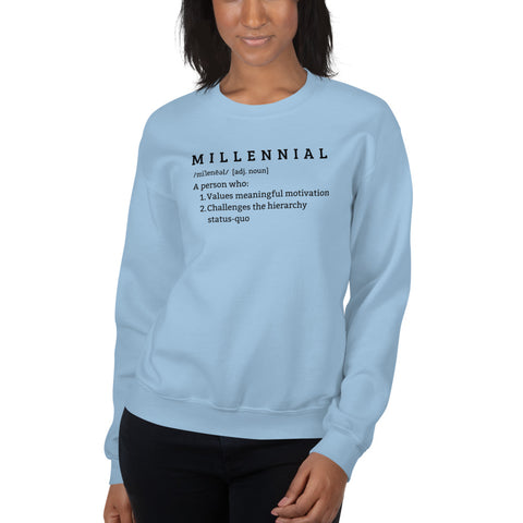 Alex Millennial Sweatshirt (Classic/Loose Fit)