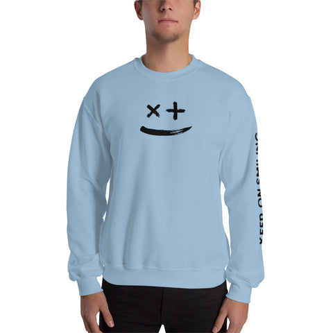 Keep on Smiling Sweatshirt (Classic/Loose Fit)