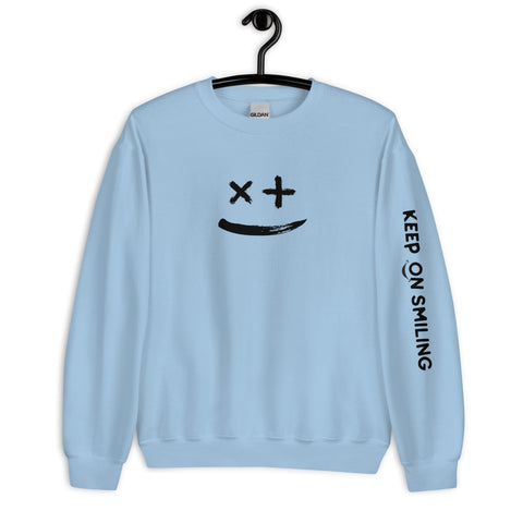 Keep on Smiling Sweatshirt (Classic/Loose Fit)
