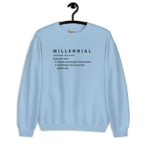 Alex Millennial Sweatshirt (Classic/Loose Fit)