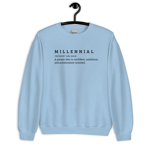 Kameron Millennial Sweatshirt (Classic/Loose Fit)