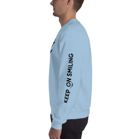 Keep on Smiling Sweatshirt (Classic/Loose Fit)