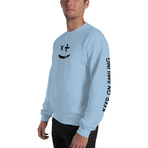 Keep on Smiling Sweatshirt (Classic/Loose Fit)
